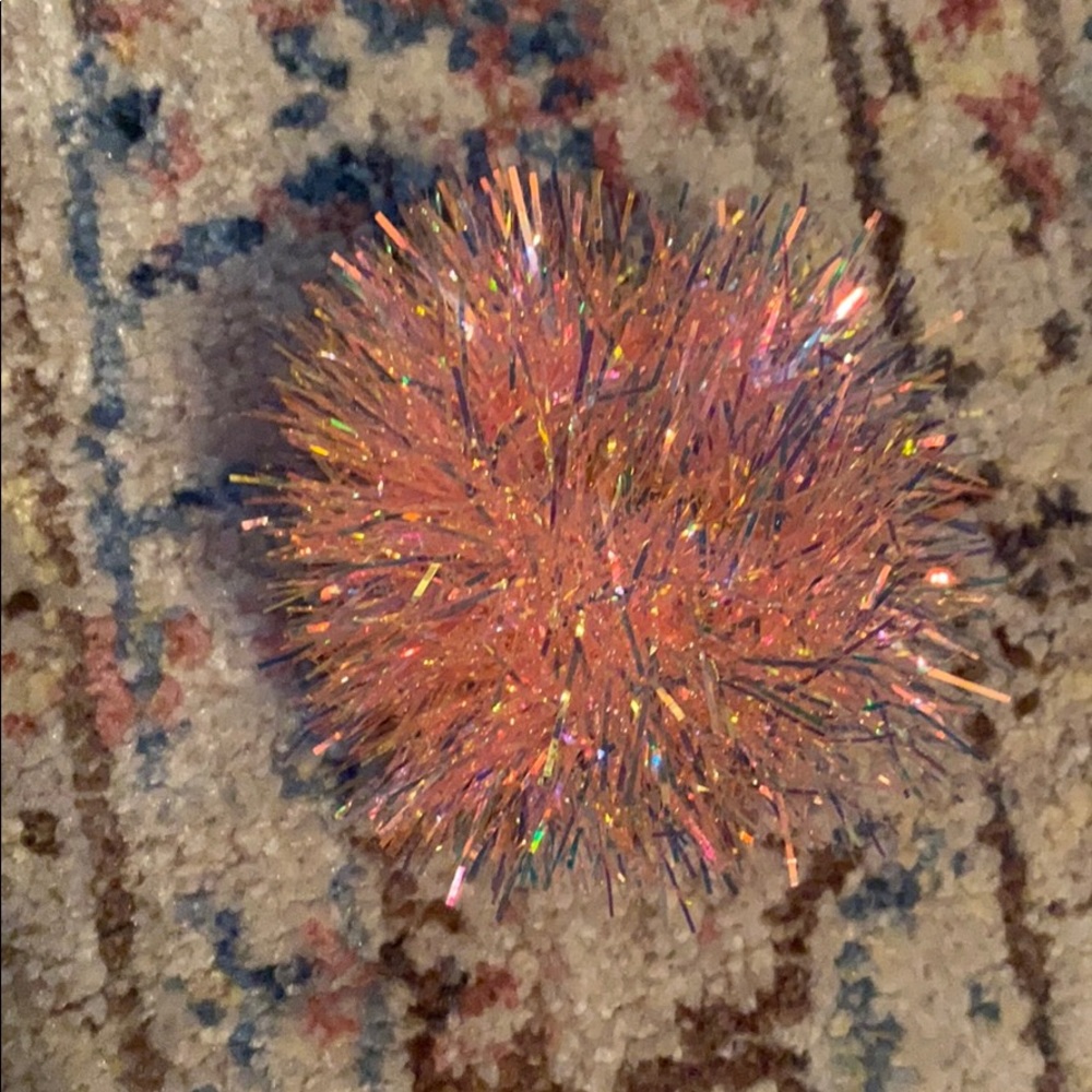 Bath and body works Tinsel Pom sanitizer holder